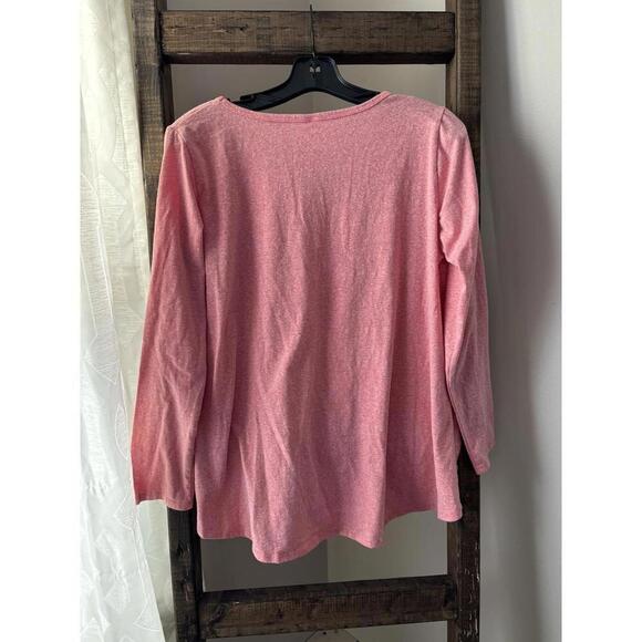 Lularoe Lynnae Pink Top - Picture 2 of 3